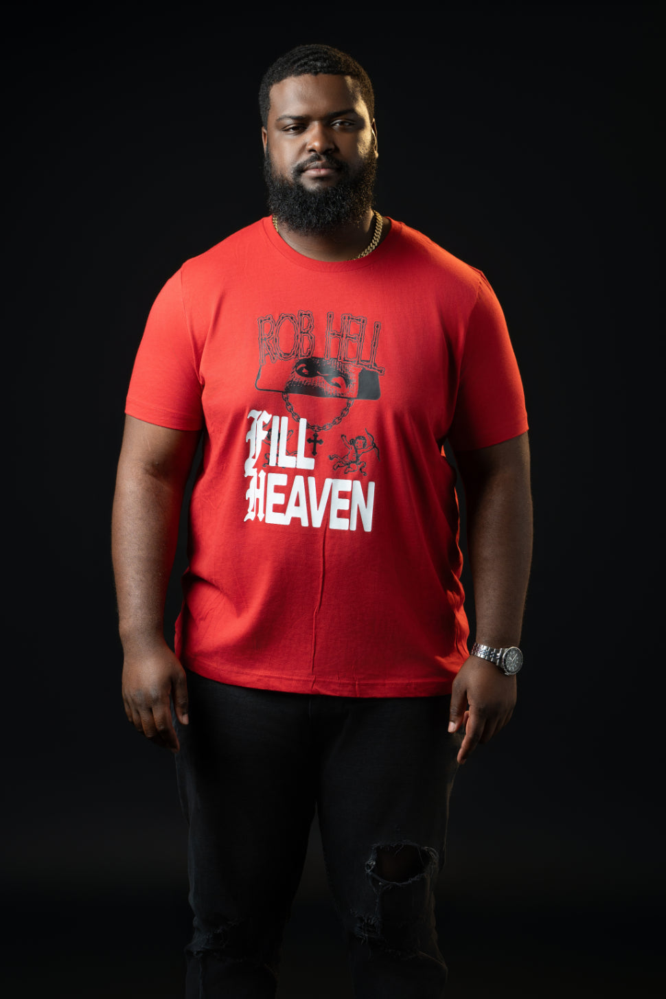 Rob Hell Fill Heaven  - Unisex Tee